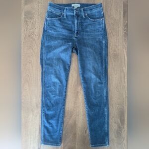 Madewell Dark Blue Skinny Jeans
